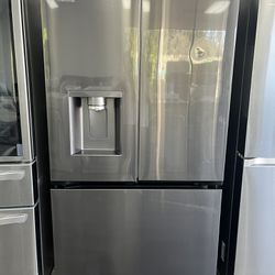 Limited Time/ NOW$1099 WAS$3299 Black Stainless Steel Counter Depth Max Refrigerator With 4 Types Ice Maker 