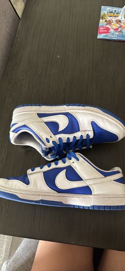 Dunk Lows Racer Blue White (Size 10)