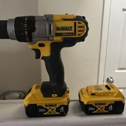Dewalt Tool and two batteries 