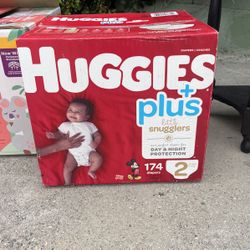 Huggies Plus Size 2  174 Diapers