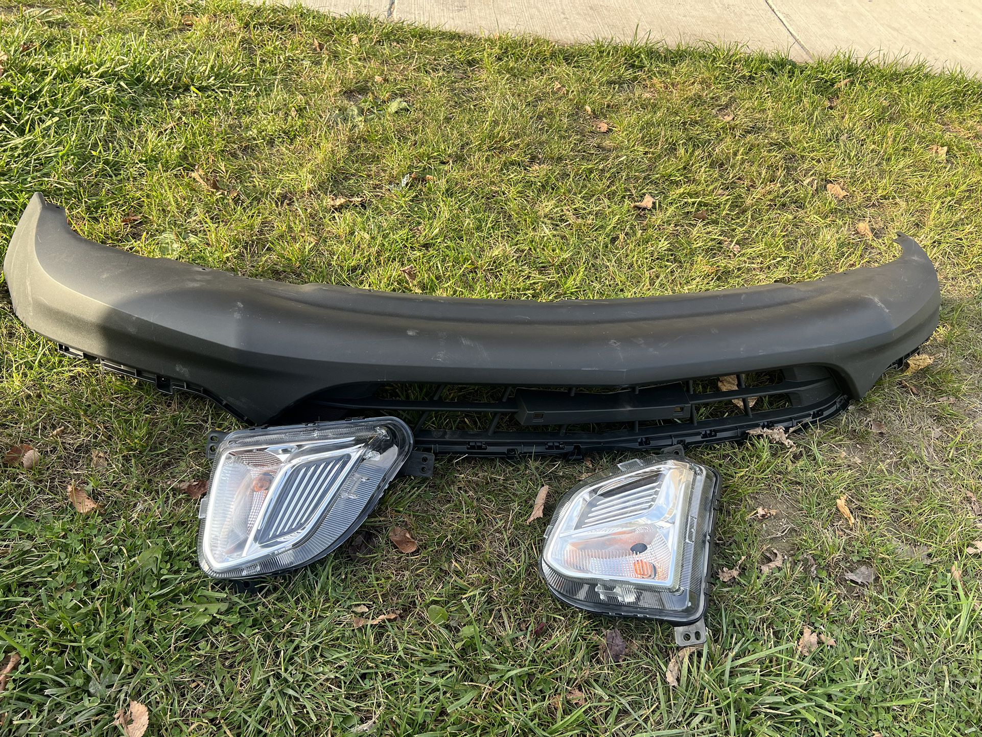 2018-2021 Chevrolet Equinox Front Lower Bumper And Both Foglamps