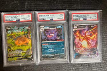 PSA 9 Mint Pokémon Card Lot of 3