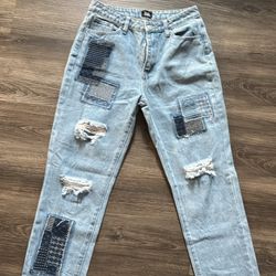 Woman Baggy Jeans 