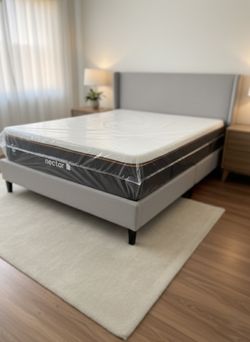 Queen Size Serta Brand Memory Foam Gel Mattress New 