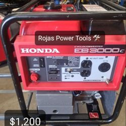 HONDA GENERATOR EB3000WATTS 