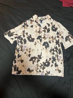 H&M Regular Fit Patterned Resort Shirt