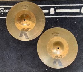 Zildjian K Custom Series 13.25” Hybrid Hi Hat Drum Cymbals Retails for $619