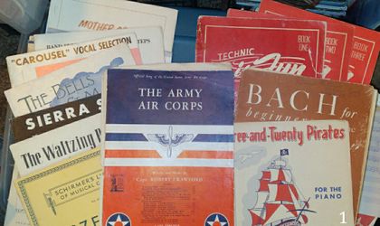 Vintage Sheet Music 