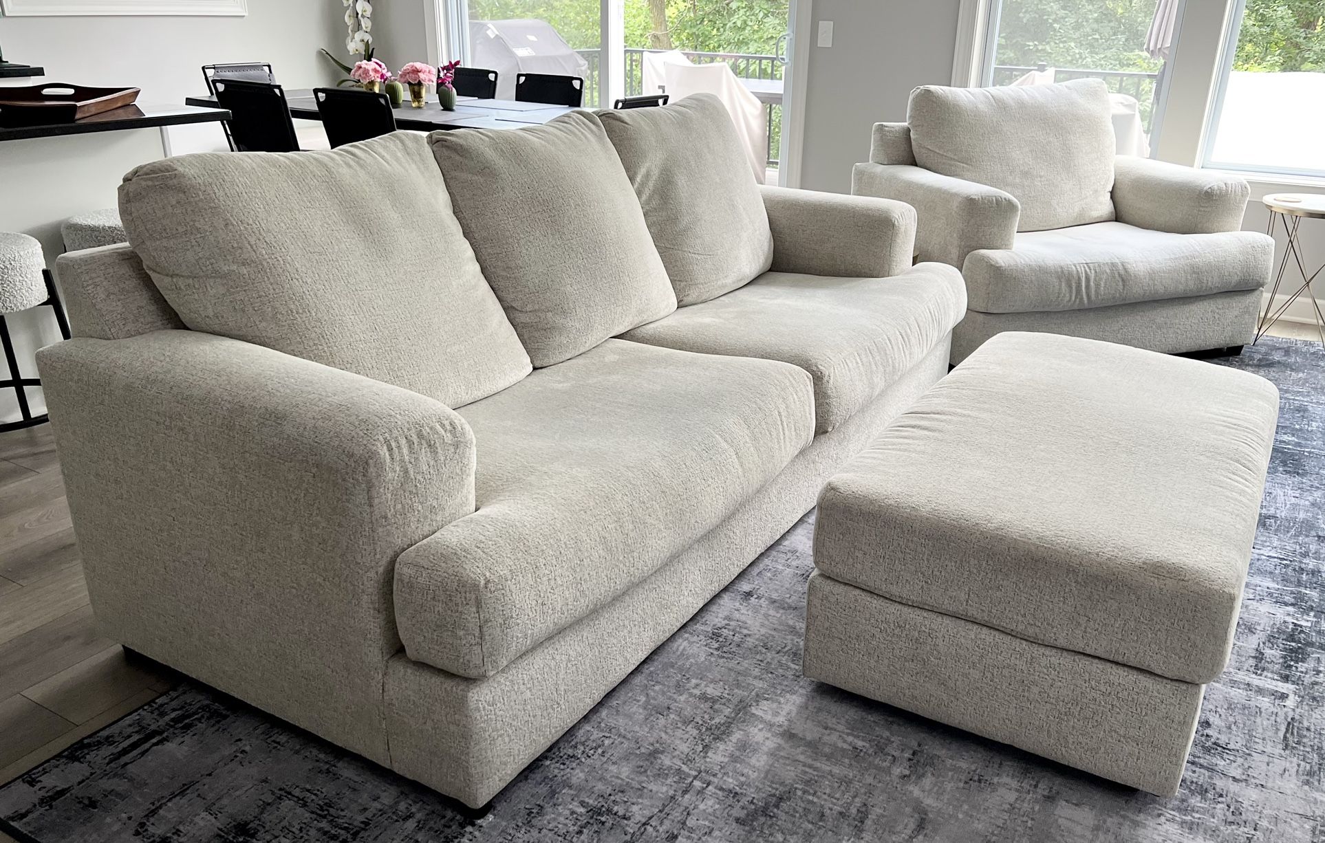 Couch, Chair, and Ottoman (1 Year old)