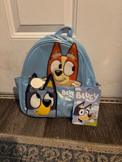 Bluey Mini Backpack with Tags