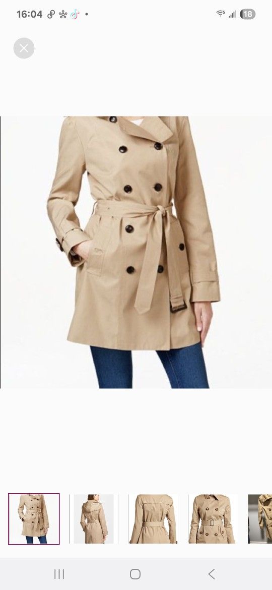 Michael Kors Trench Coat, S