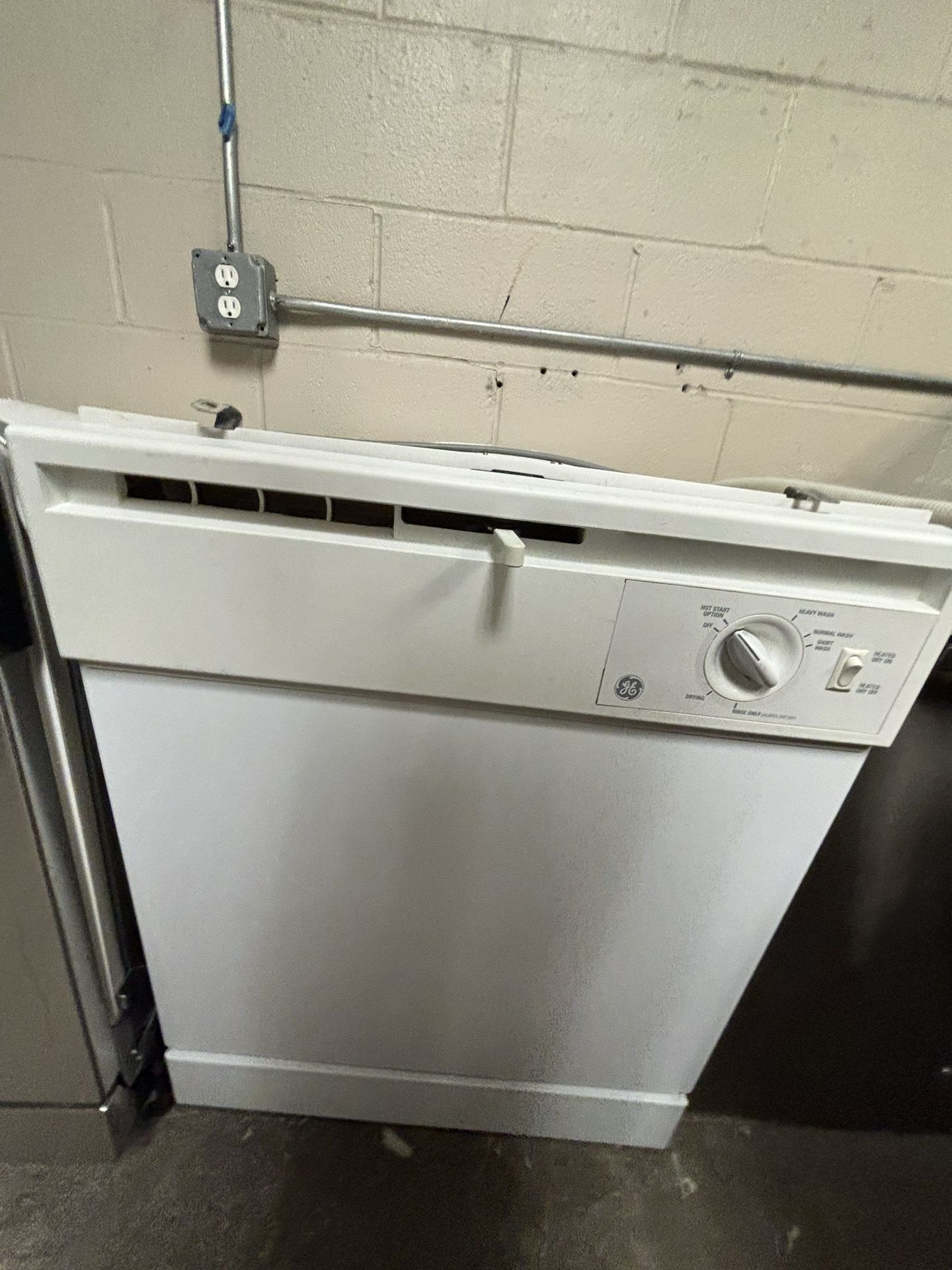 White Dishwasher 