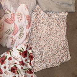 6 Brand New Baby Blankets 