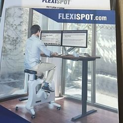 🫆FLEXISPOT Ergonomic Work Station Electric Lift Desk //BASE ONLY in White