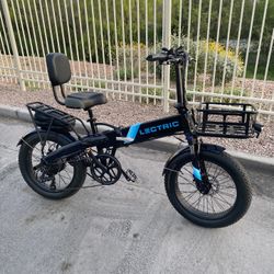 LECTRIC BIKES  - Cargo Rack And Basket 