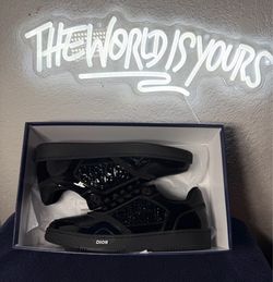 Black luxury shoes size 8.5-9 men