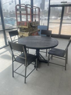 Table With Four Chairs
