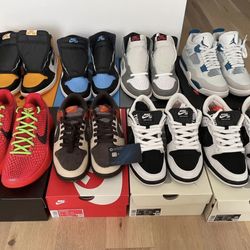 Nike SB Dunks AJ1 AJ4 New Men’s Size 8 DS.