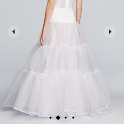 Ball Gown Silhouette Slip (David’s Bridal) Size Medium 