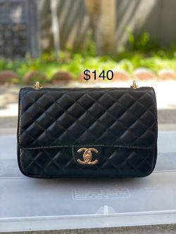 New Black Shoulder Strap Purse