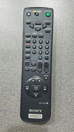 Sony remote rmt-v203