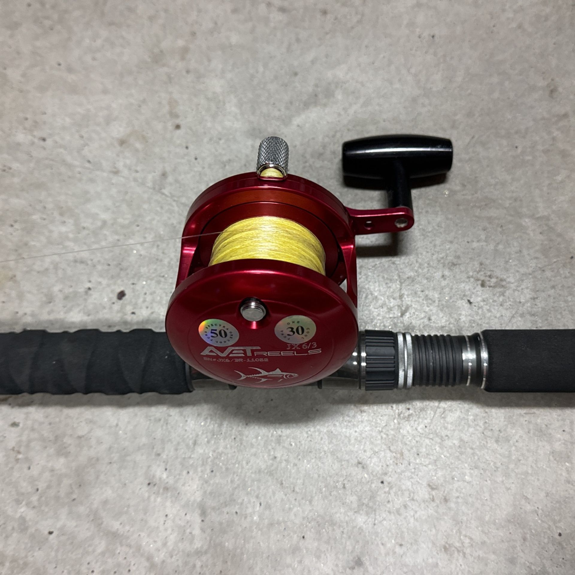 Avet Jx Raptor With Phoenix Axis