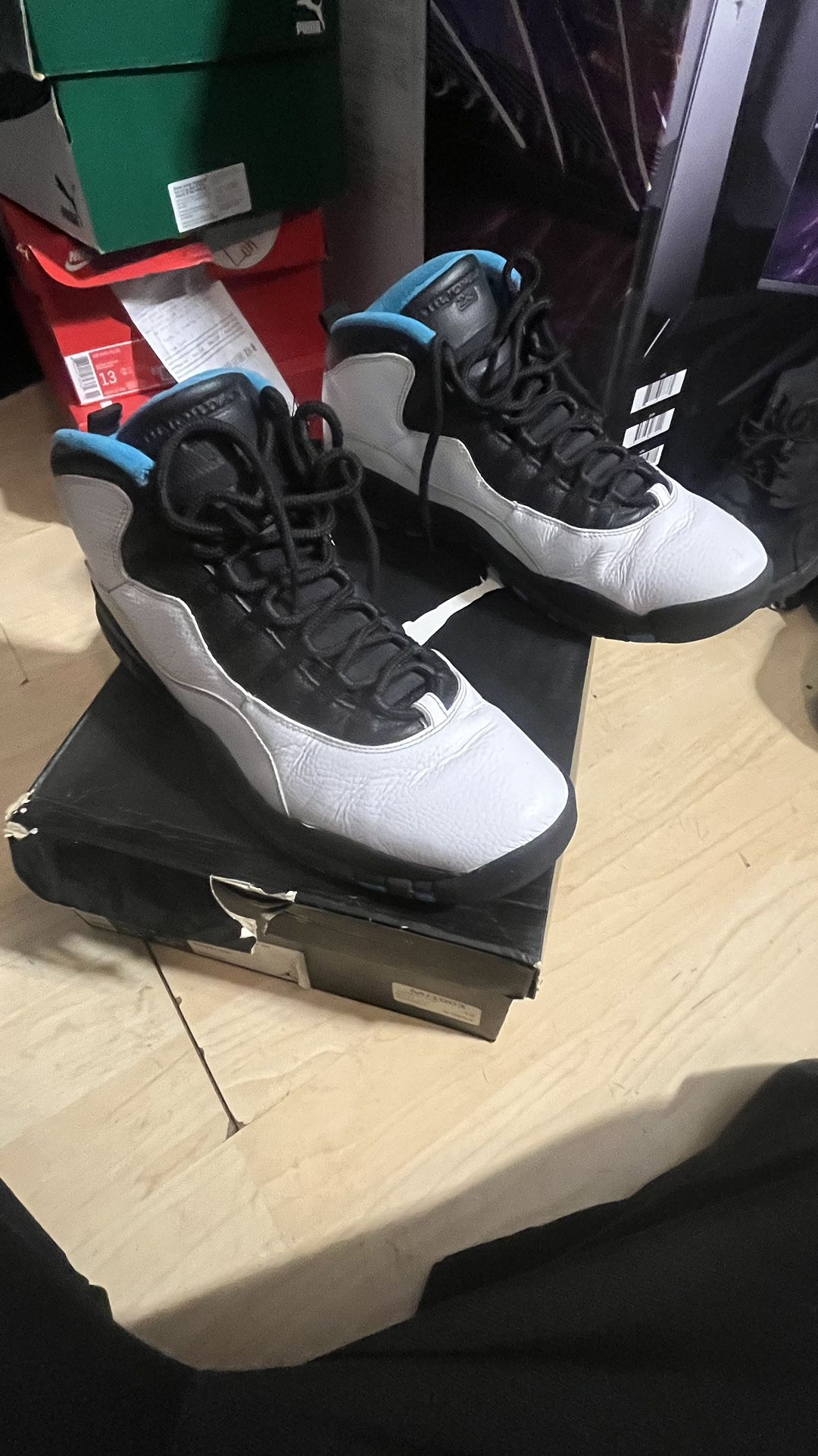 Nike Air Jordan X 10 Powder Blue Men Size 13