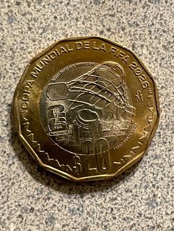 Mexico $20 FIFA World Cup 2026 Commemorative Coin
