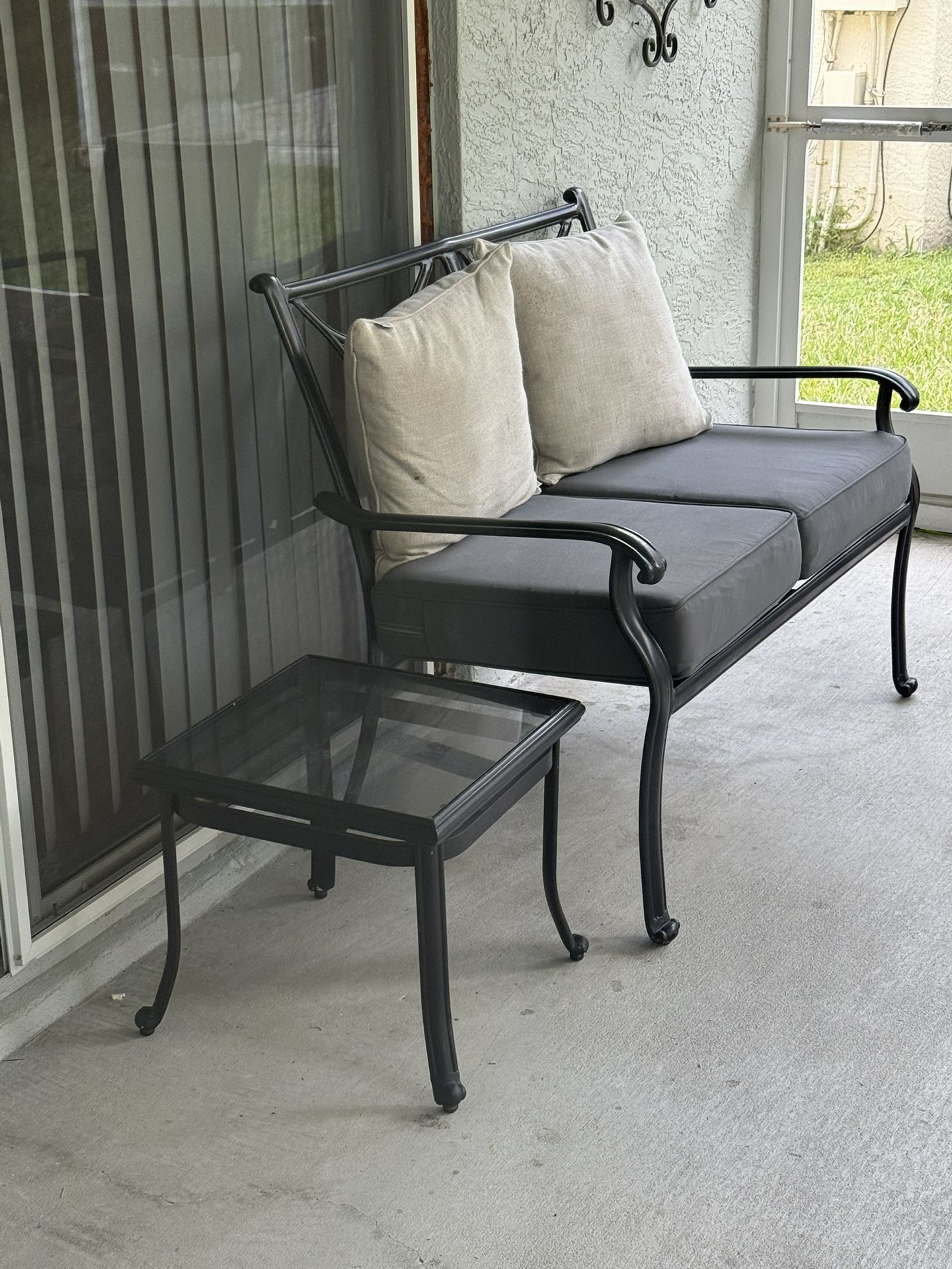 Patio Loveseat Set