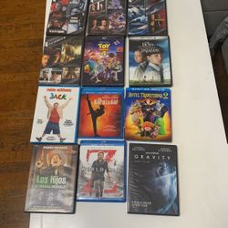 DVD And Blu Rays For Sale [read Description]