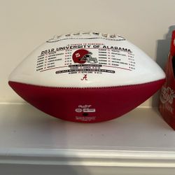Alabama 2012 National Championship Football 
