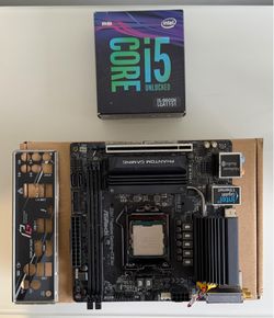 Motherboard & CPU Combo - ASRock Z390 Phantom Gaming ITX Motherboard with Intel Core i5-9600K CPU
