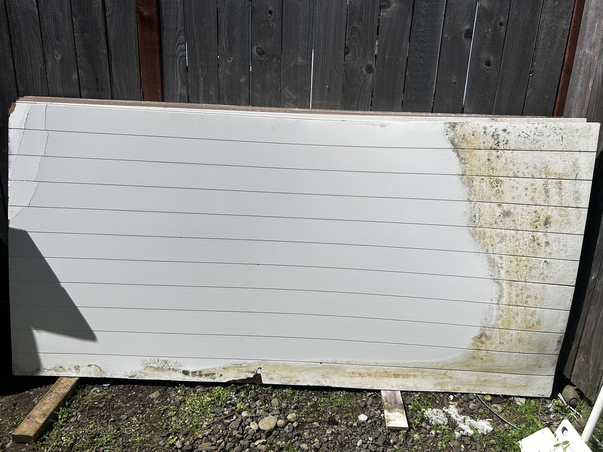 WHITE NICKEL GAP PANEL Free