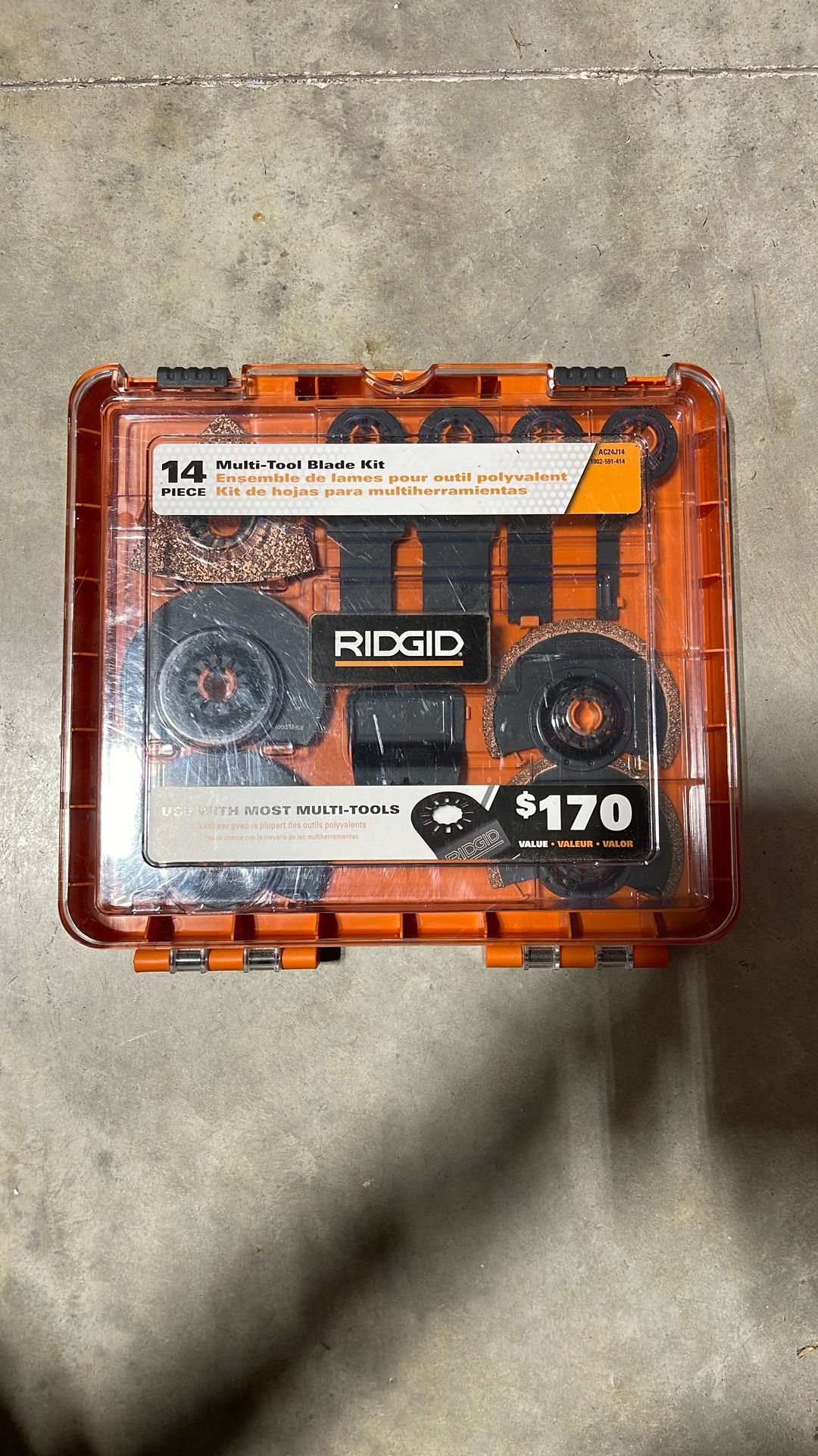 Ridgid Multi-Tool Blade Kit