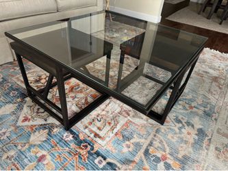 GLASS COFFEE TABLE