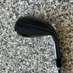 New Cleveland RTX 6 Black Satin Sand Wedge