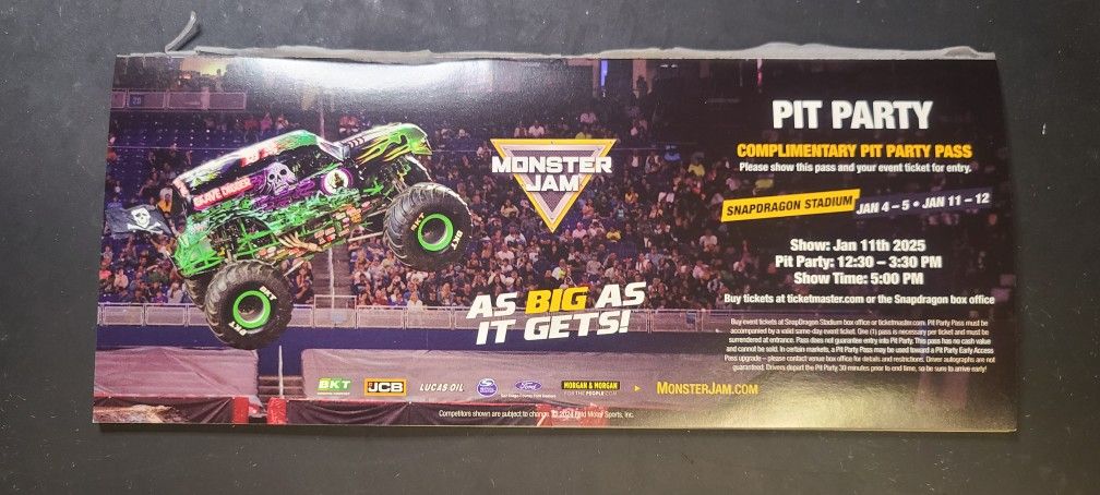 MONSTER JAM 2025