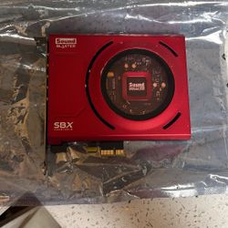 Creative Sound Blaster Z SE internal PCI-e gaming sound card and DAC.