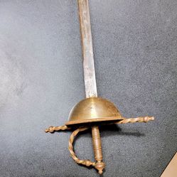 Cup-Hilt Rapier Sword – Metal 