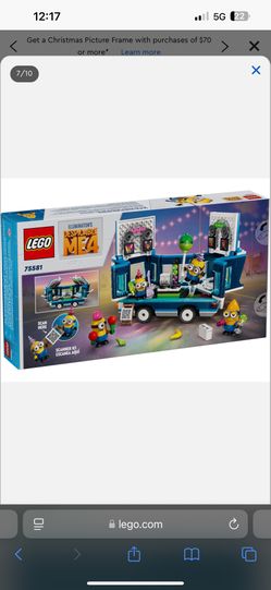 Lego Minions Music Party Bus 75581