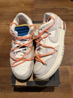 Nike Dunk Low Off White Lot 19/50 Size 8
