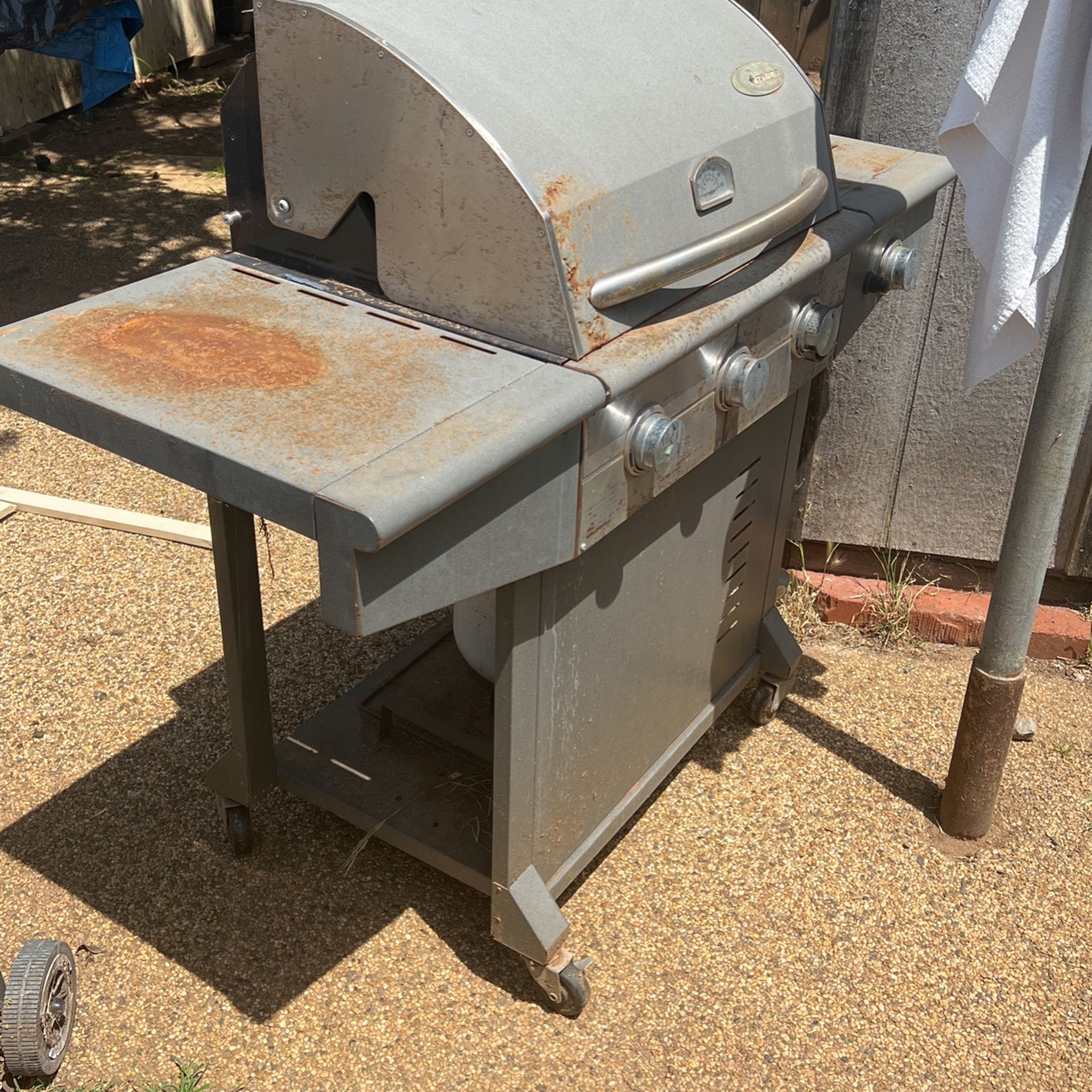 AMANA barbecue Grill Grey