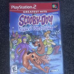 Scooby-Doo! Night of 100 Frights PlayStation 2 PS2 Complete With Manual Tested