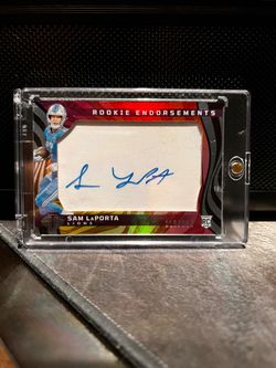 2023 Panini Illusions Rookie Endorsements Auto /334 Sam LaPorta #RE-SLA