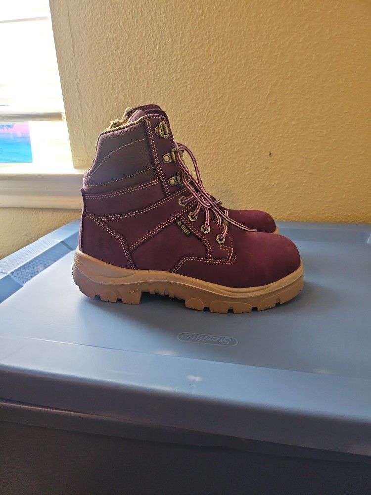Steel Toe Woman's Boots
