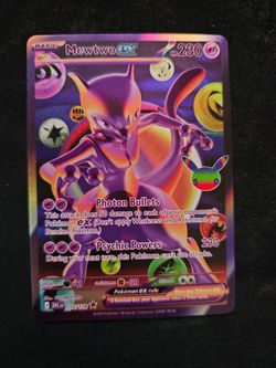 30th Celebration Mewtwo ex Pokemon Card
