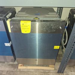 GE 24 In Built-in Tall Tub Top Control Stainless Steel Dishwasher With Sanitize Dry Boost 55 dBA
