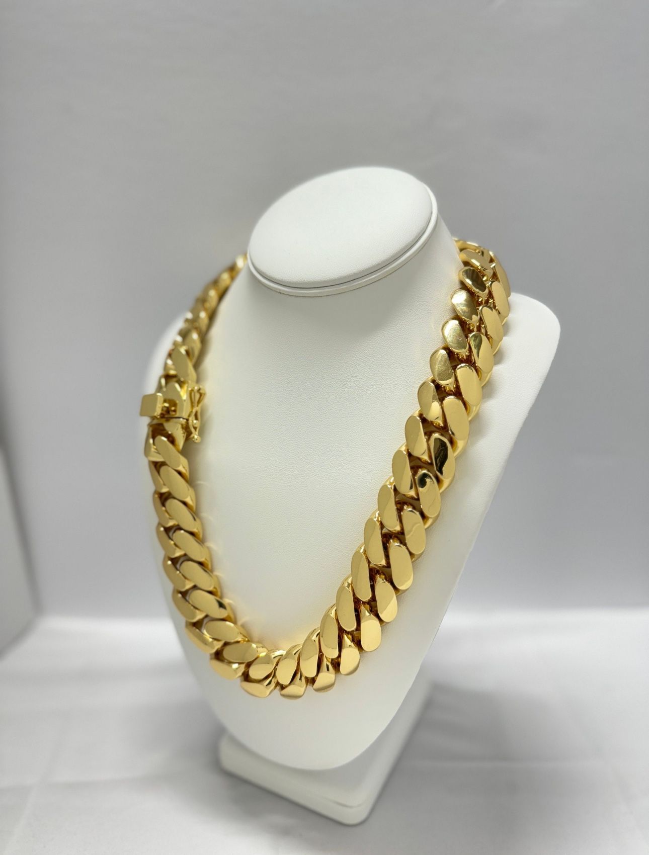 Heavy 14 K Gold Plated Chain