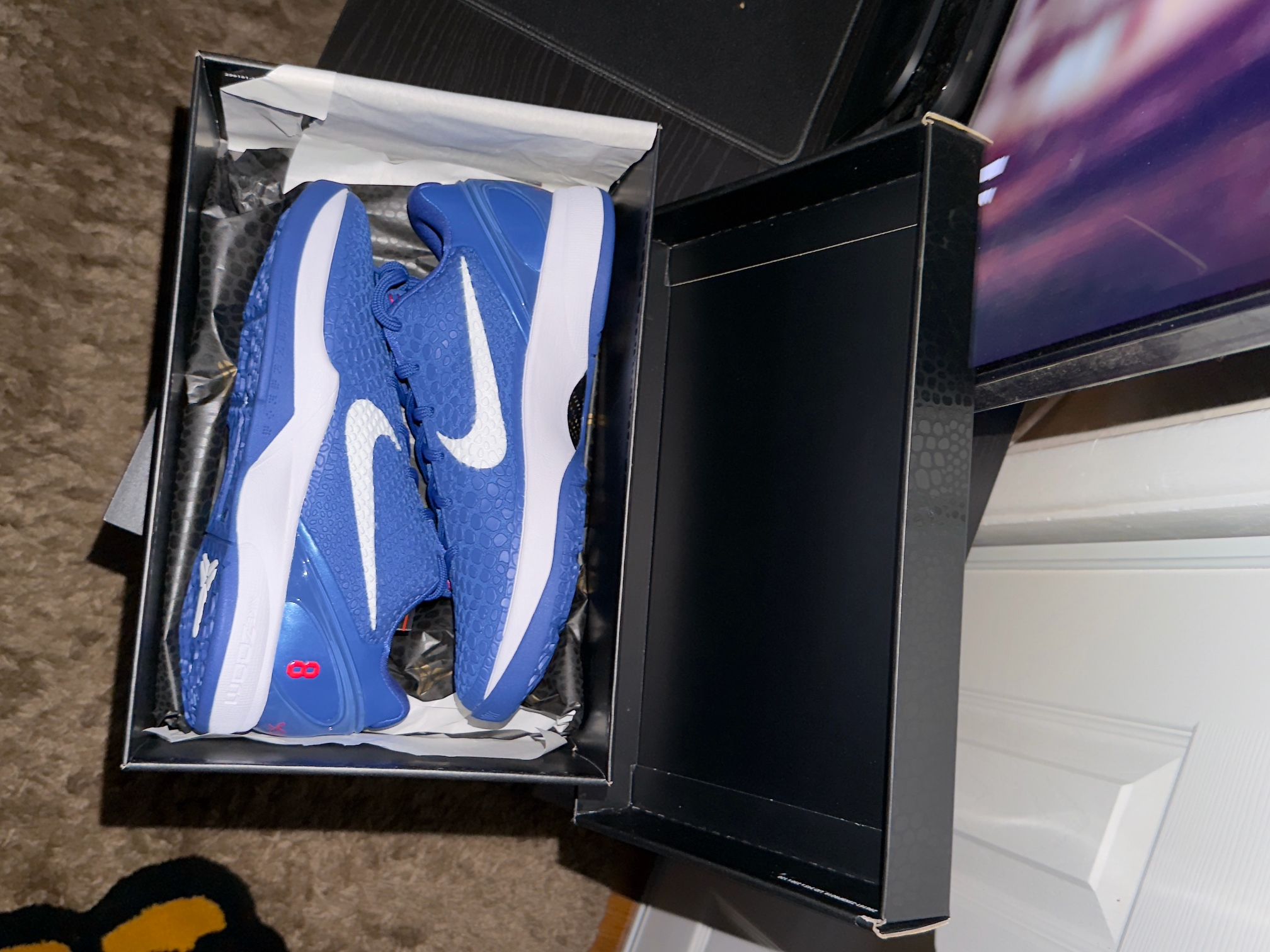 Nike Kobe 6 Protro Dodgers Size 11 Men Brand New