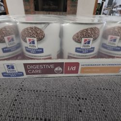 Digestive Care i/d Dog Food 12 Cans Unopened 